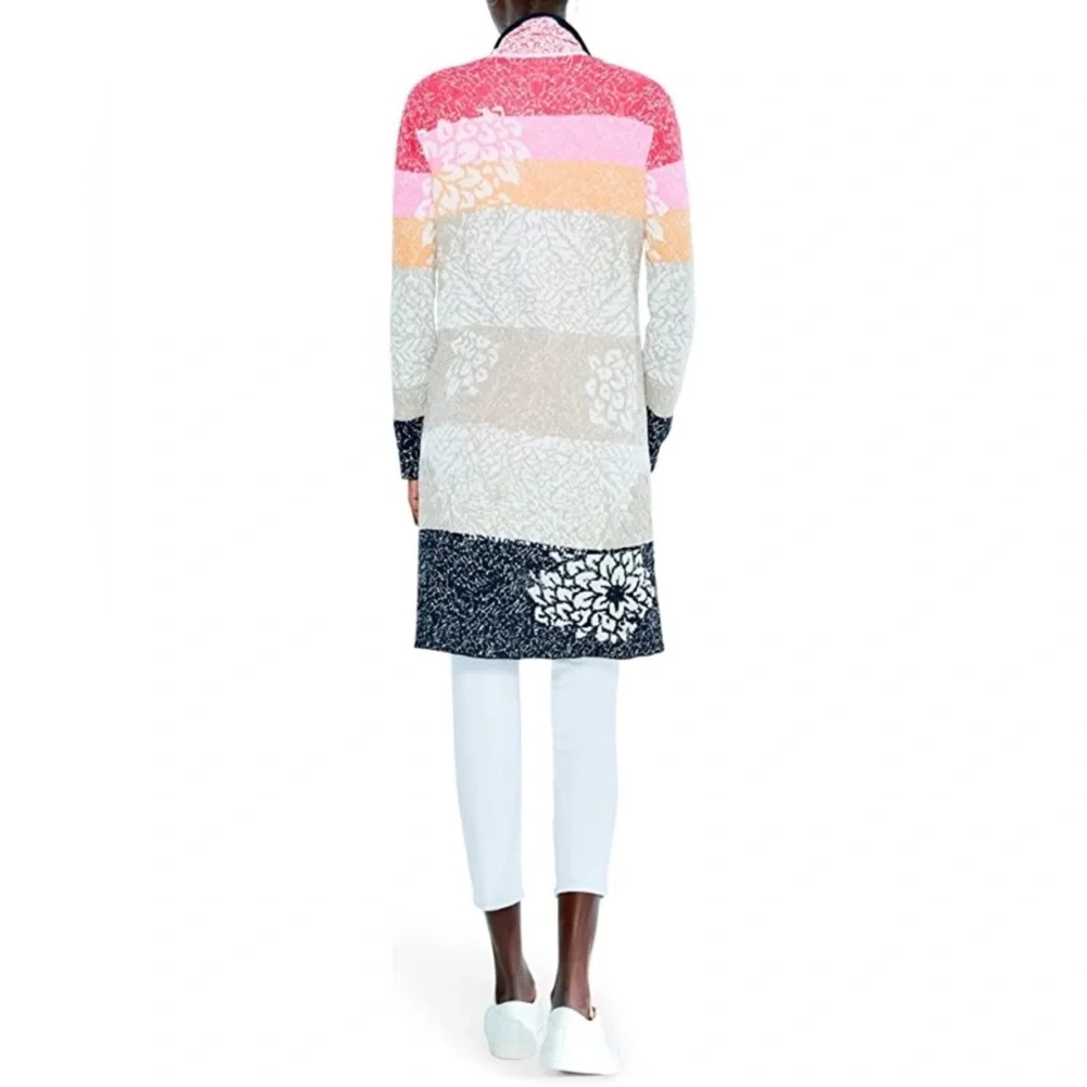 Nic + Zoe | Susana Sunset Seeker Button Front Long Cotton Cardigan Duster (M) - Picture 2 of 16